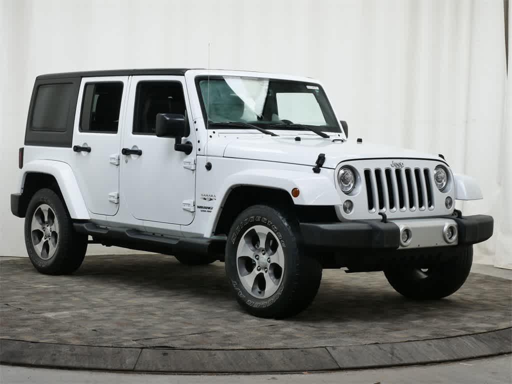 used 2017 Jeep Wrangler Unlimited car, priced at $23,290