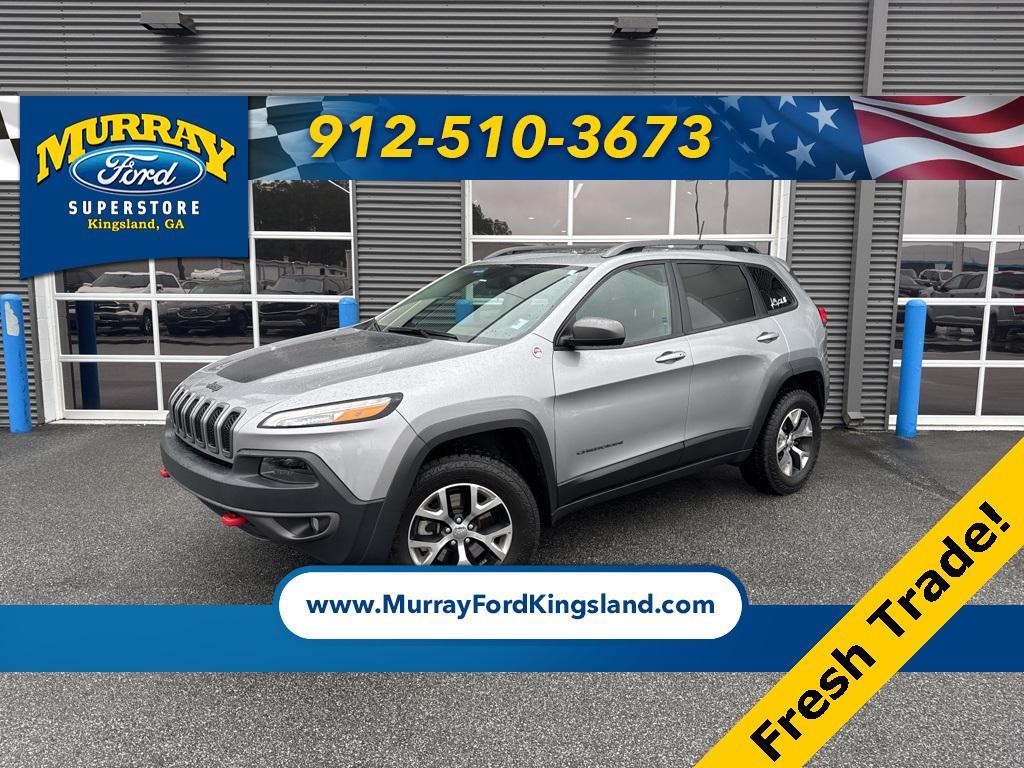 used 2017 Jeep Cherokee car, priced at $13,999