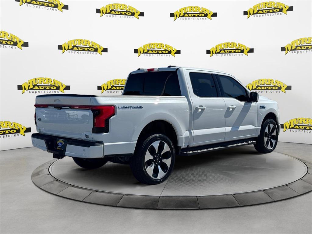 new 2025 Ford F-150 Lightning car, priced at $80,060
