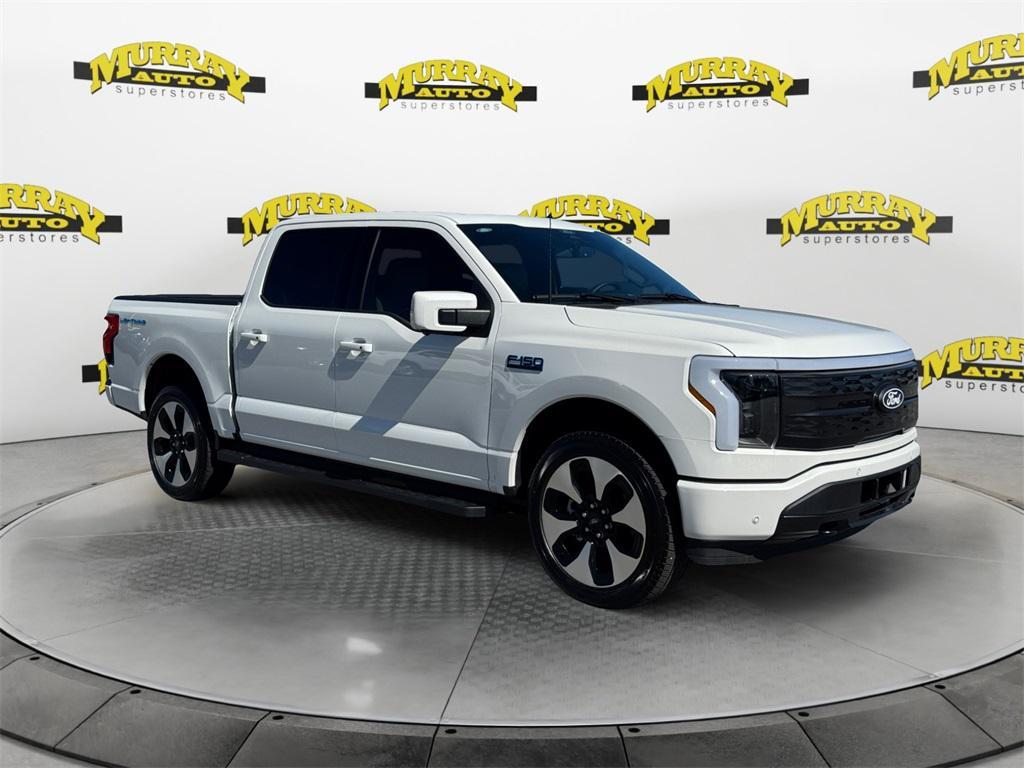 new 2025 Ford F-150 Lightning car, priced at $80,060