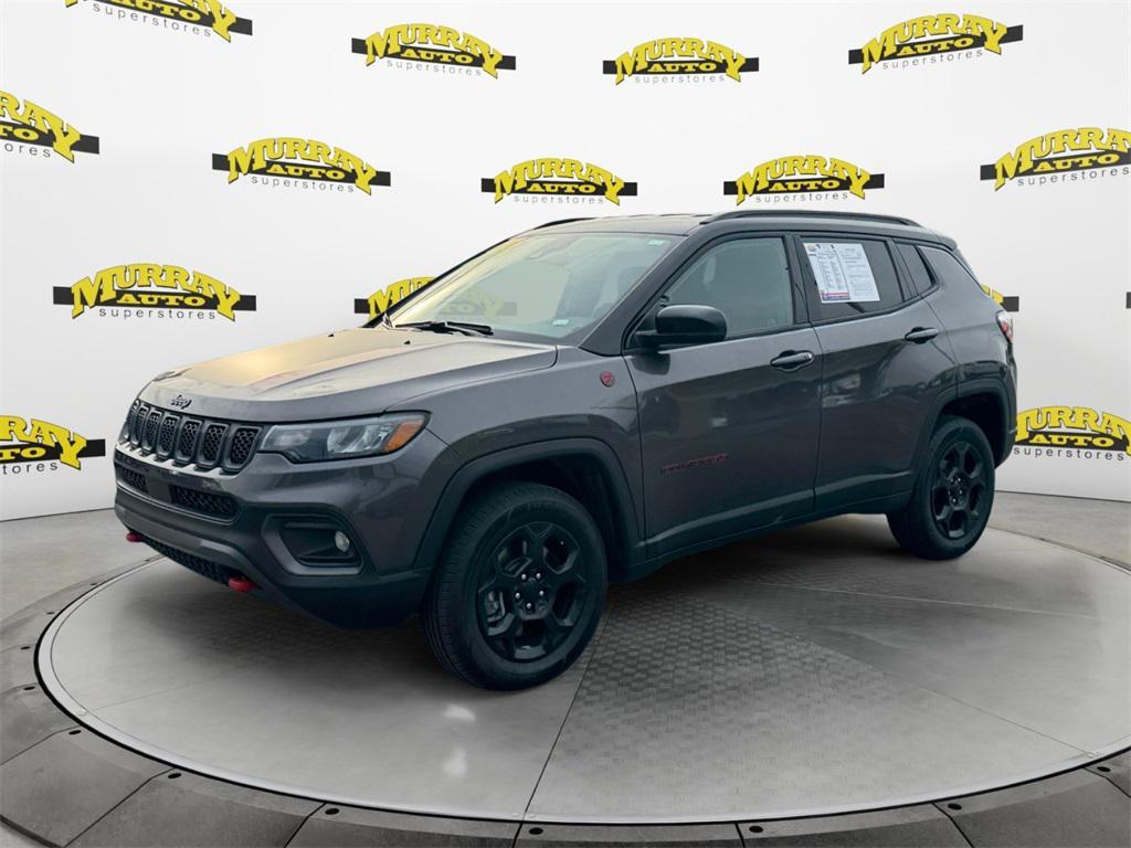 used 2024 Jeep Compass car, priced at $19,999