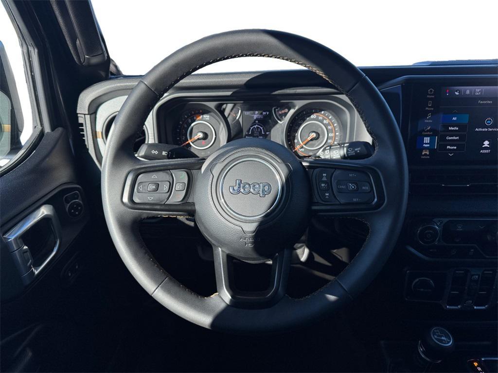 used 2025 Jeep Wrangler car, priced at $34,999