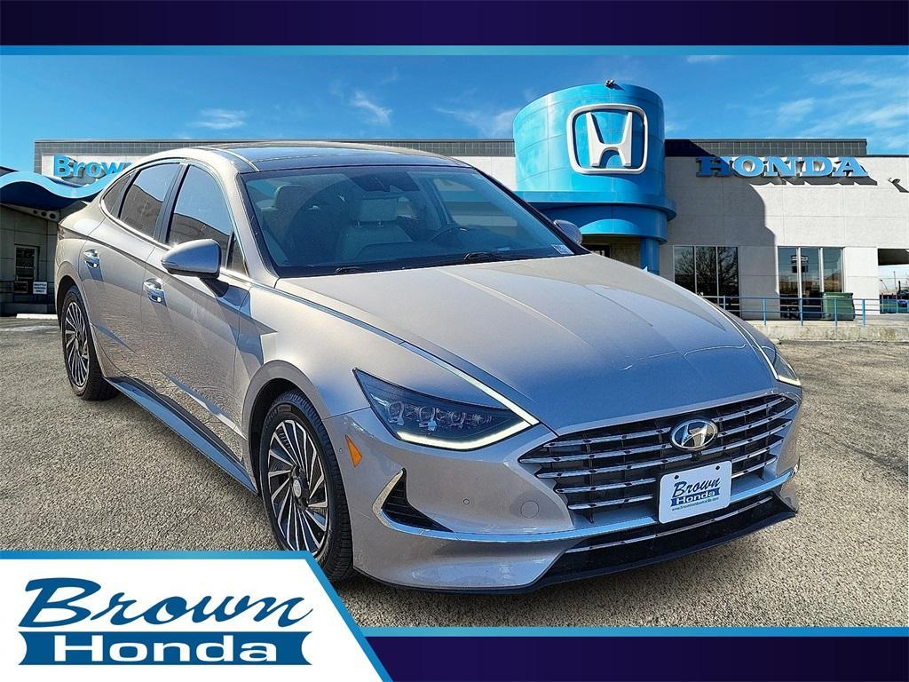 used 2023 Hyundai Sonata Hybrid car, priced at $21,753