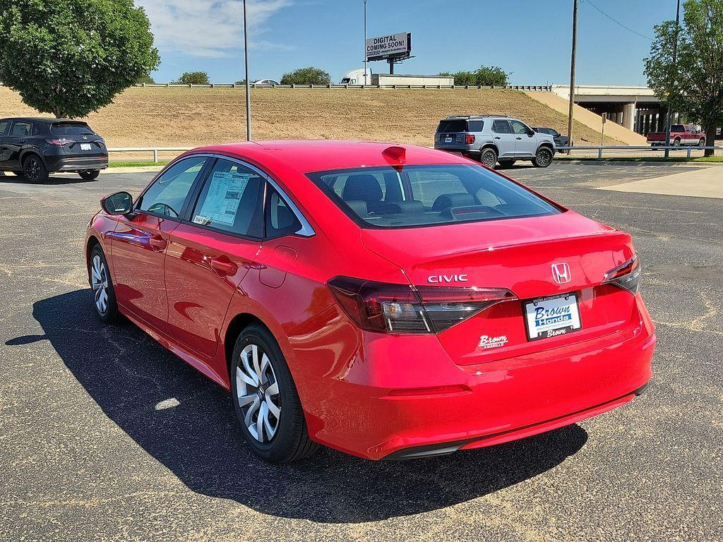 new 2026 Honda Civic car, priced at $25,890