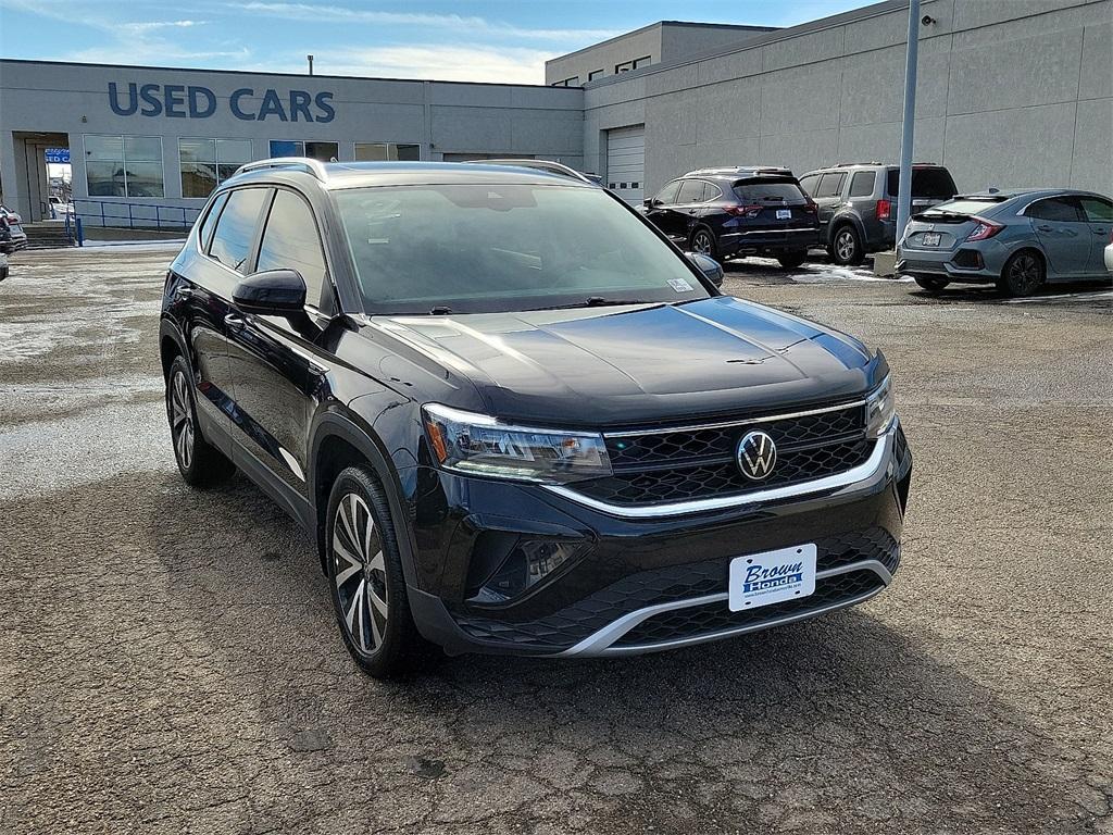 used 2023 Volkswagen Taos car, priced at $20,979