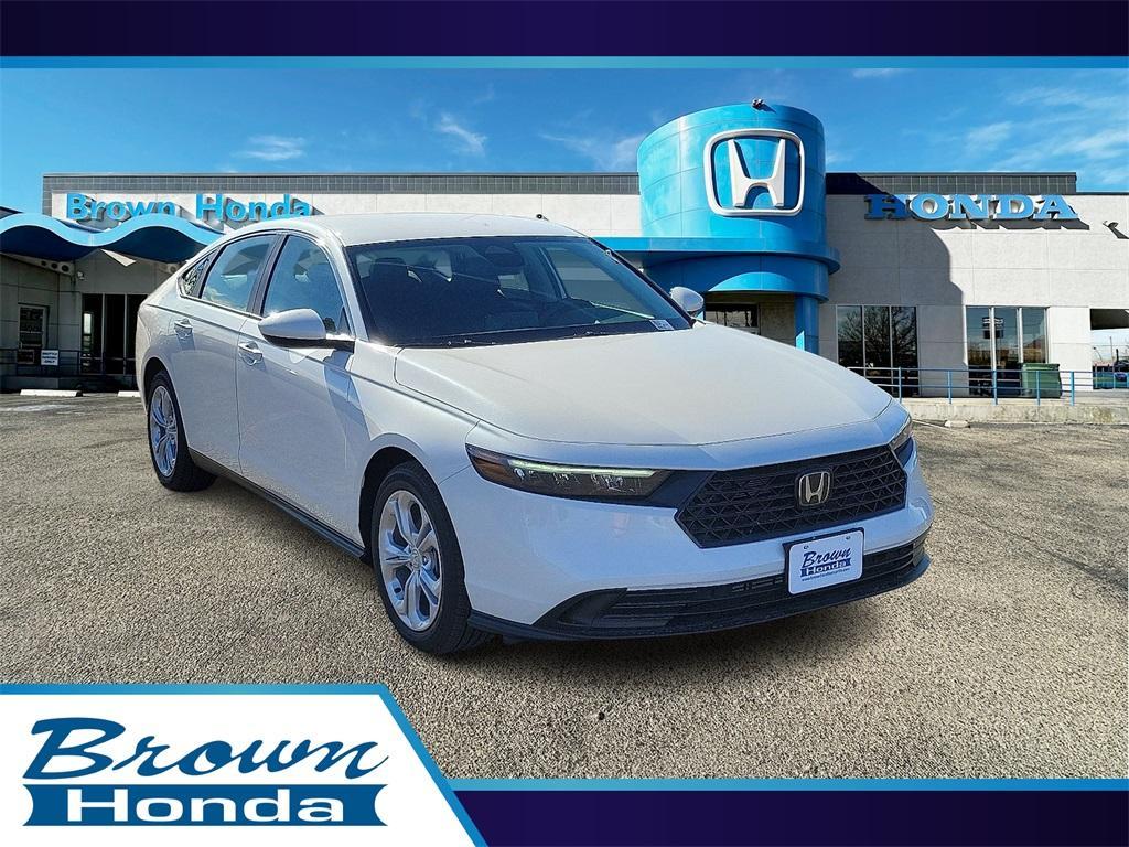 new 2025 Honda Accord car, priced at $29,945