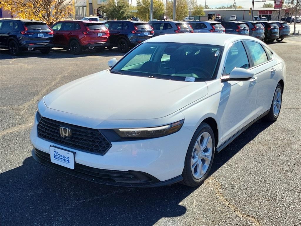 new 2025 Honda Accord car, priced at $29,945
