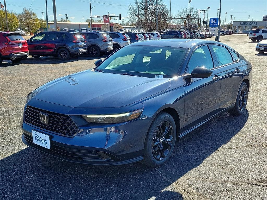 new 2025 Honda Accord car, priced at $31,755
