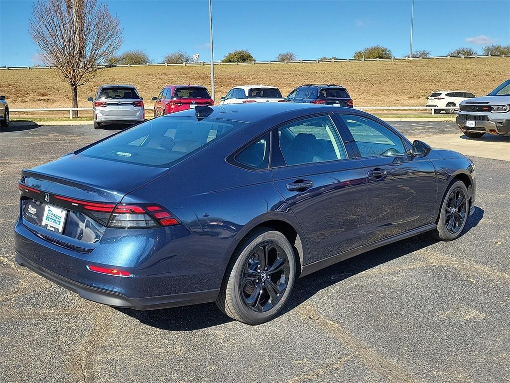 new 2025 Honda Accord car, priced at $31,755
