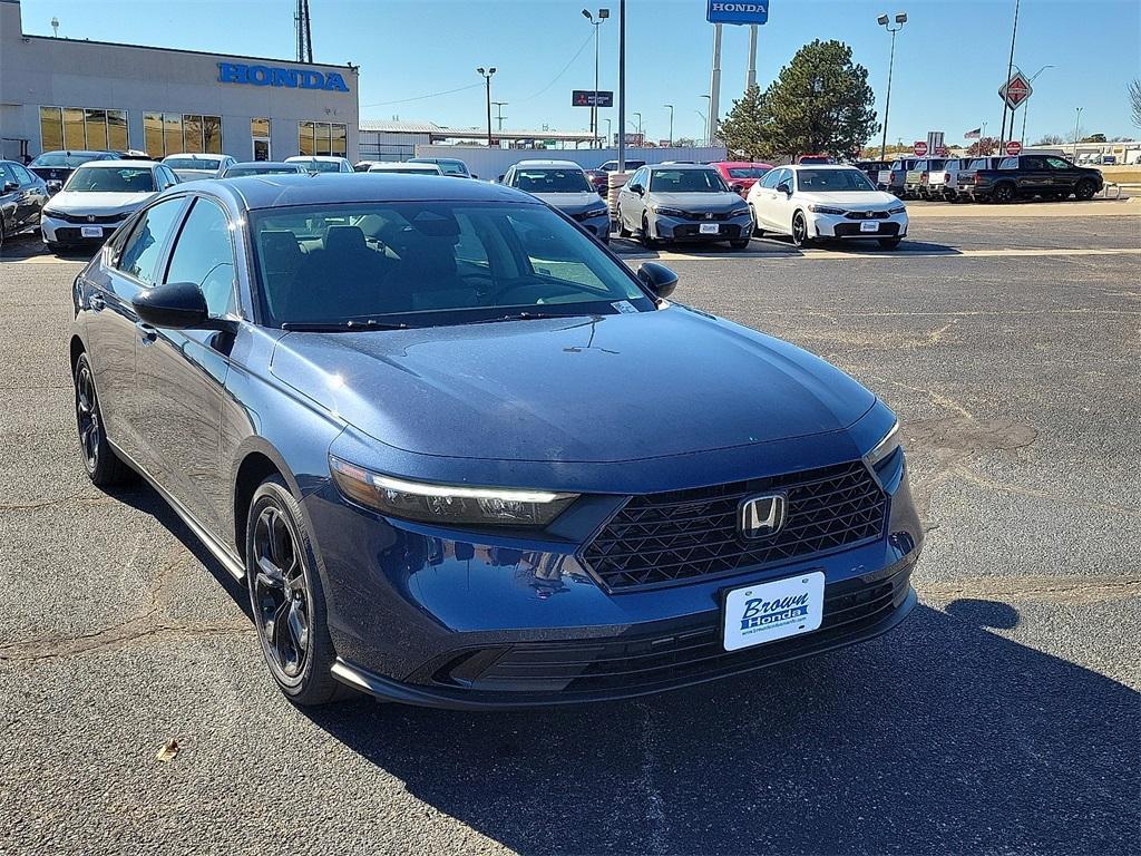 new 2025 Honda Accord car, priced at $31,755