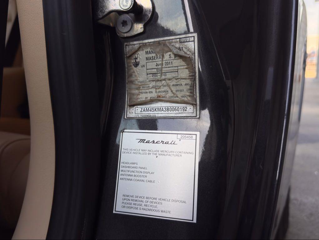 used 2011 Maserati GranTurismo car, priced at $29,480