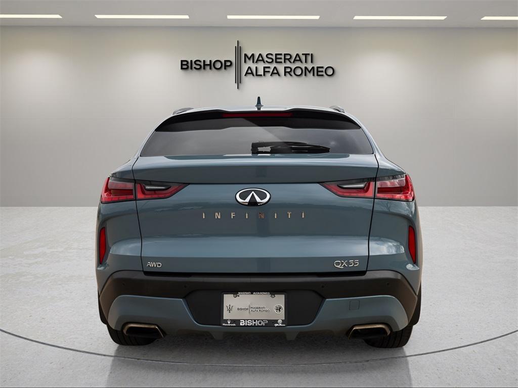 used 2022 INFINITI QX55 car, priced at $27,210