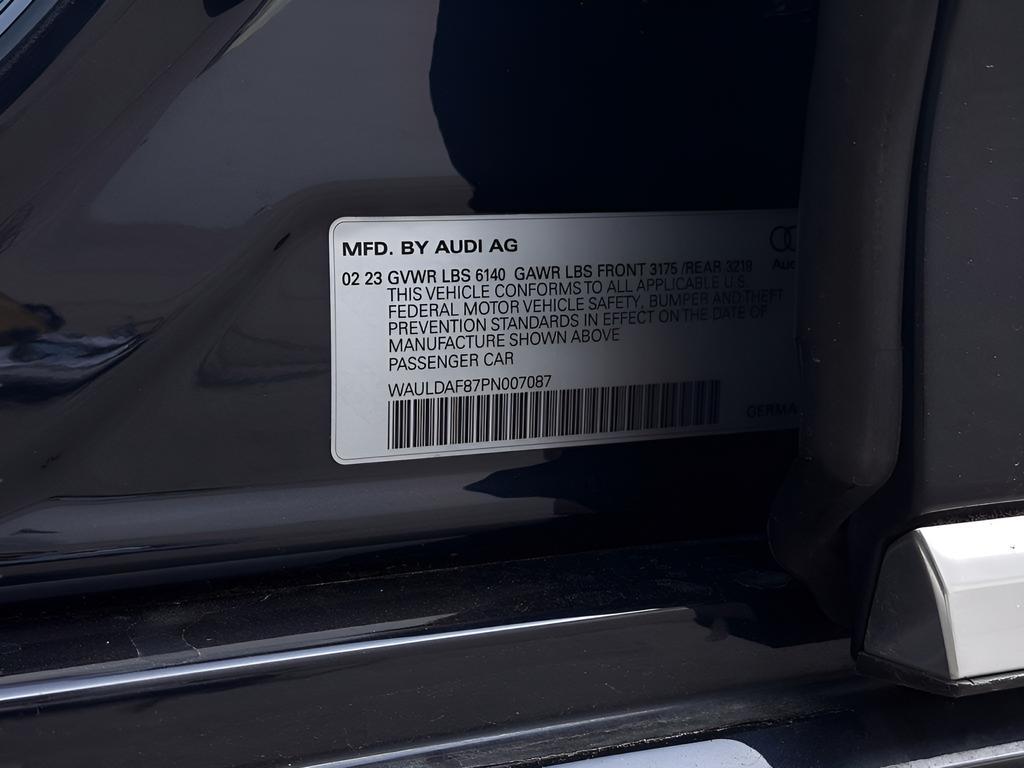 used 2023 Audi A8 car, priced at $44,228