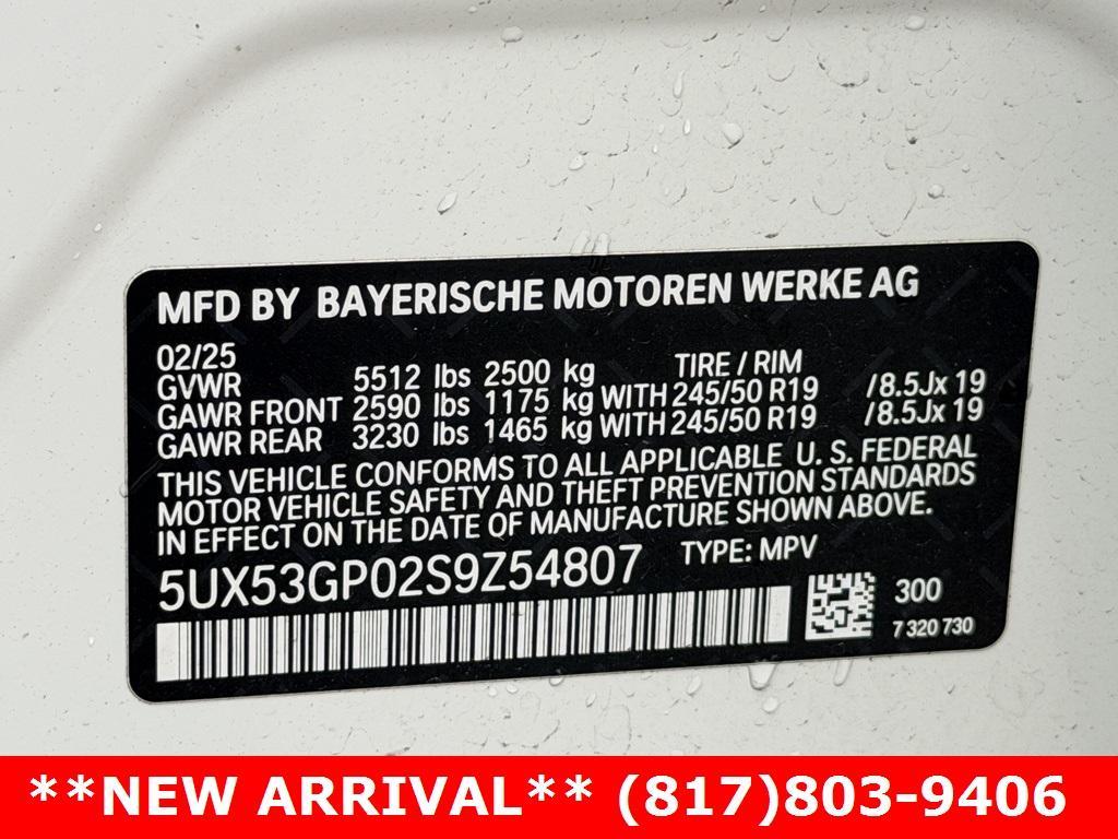 used 2025 BMW X3 car, priced at $46,950