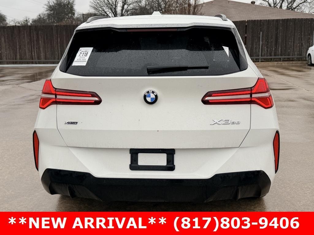 used 2025 BMW X3 car, priced at $46,950