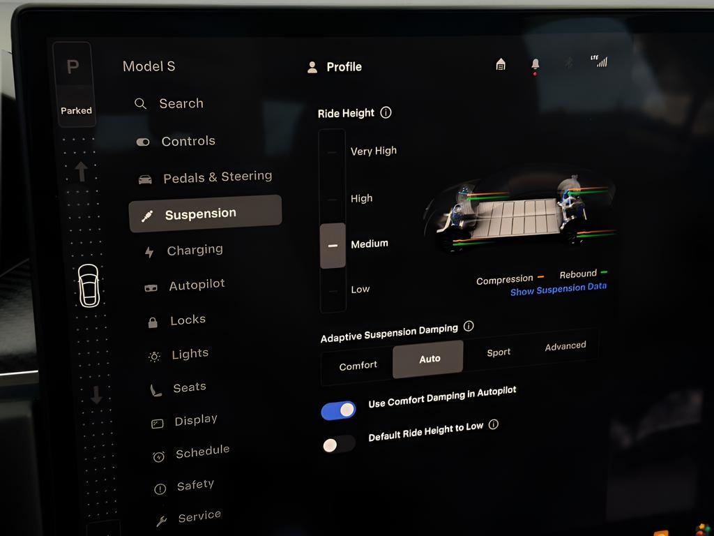 used 2021 Tesla Model S car, priced at $48,644