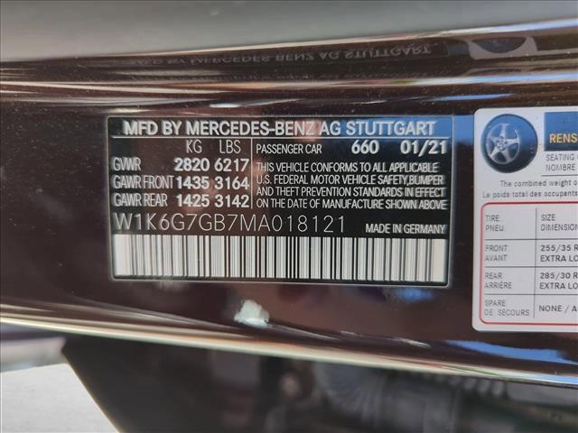 used 2021 Mercedes-Benz S-Class car, priced at $61,411