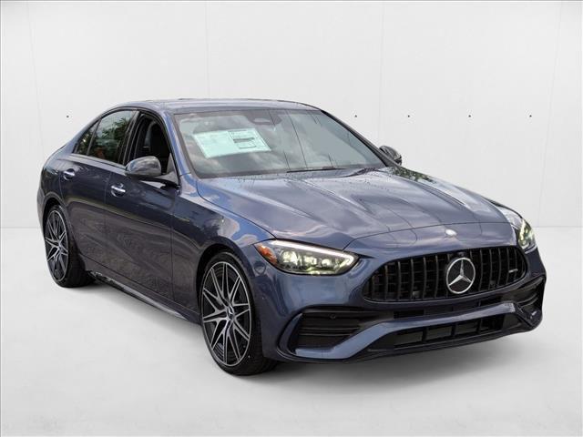 new 2025 Mercedes-Benz AMG C 43 car, priced at $74,630