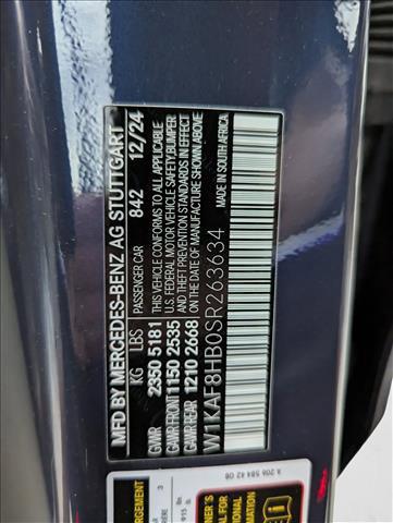 new 2025 Mercedes-Benz AMG C 43 car, priced at $74,630