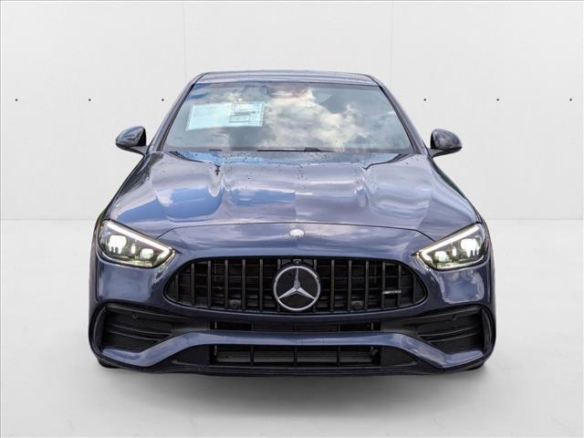 new 2025 Mercedes-Benz AMG C 43 car, priced at $74,630