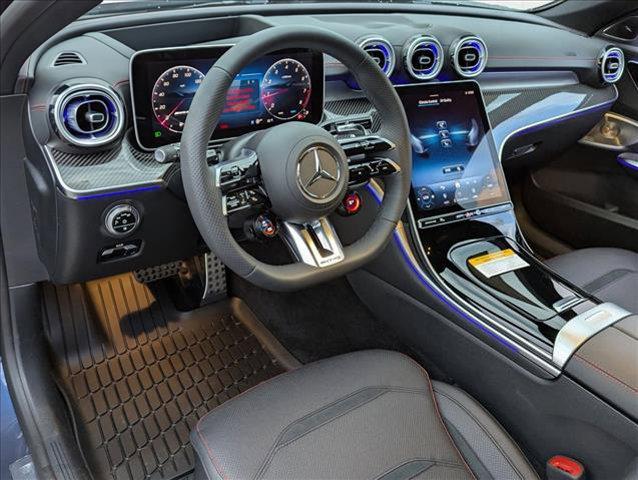 new 2025 Mercedes-Benz AMG C 43 car, priced at $74,630