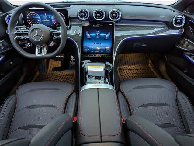 new 2025 Mercedes-Benz AMG C 43 car, priced at $74,630