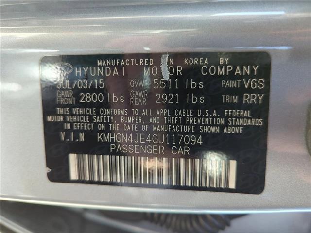 used 2016 Hyundai Genesis car, priced at $11,917