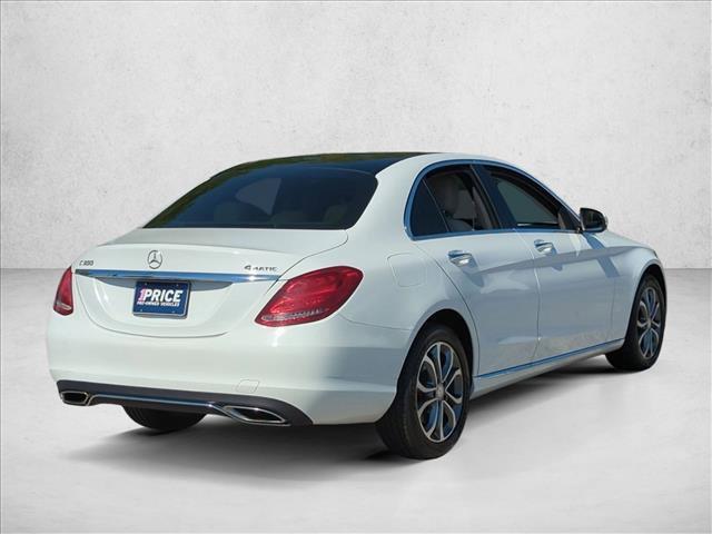 used 2015 Mercedes-Benz C-Class car, priced at $15,411