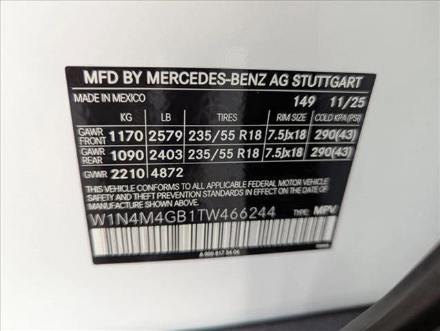 new 2026 Mercedes-Benz GLB 250 car, priced at $49,895