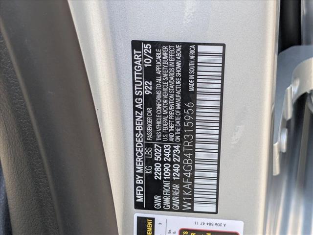 new 2026 Mercedes-Benz C-Class car, priced at $56,935