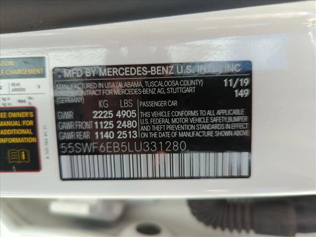 used 2020 Mercedes-Benz AMG C 43 car, priced at $37,011
