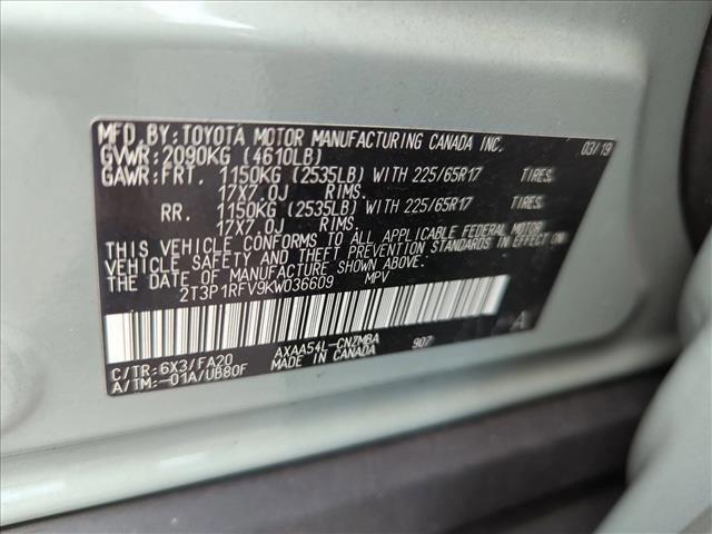 used 2019 Toyota RAV4 car, priced at $22,343