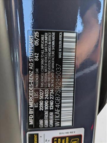 new 2025 Mercedes-Benz C-Class car, priced at $53,685