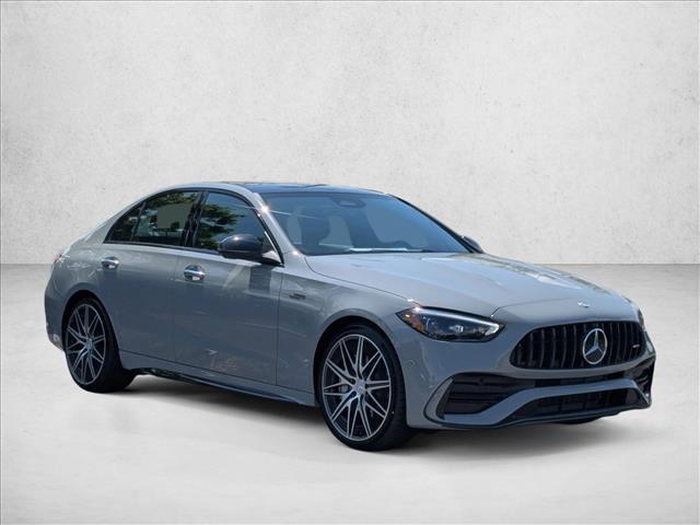 new 2026 Mercedes-Benz AMG C 43 car, priced at $78,019