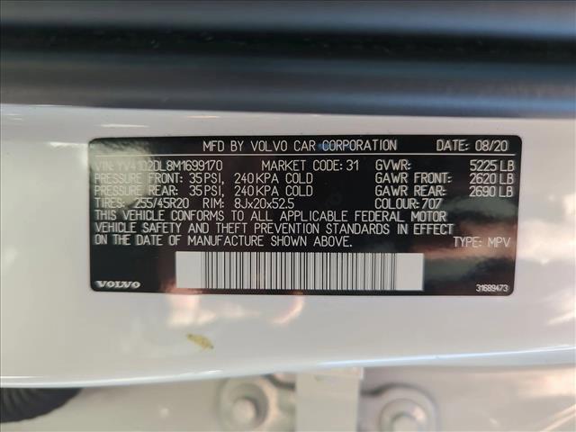 used 2021 Volvo XC60 car, priced at $27,917