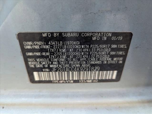 used 2019 Subaru Crosstrek car, priced at $14,917