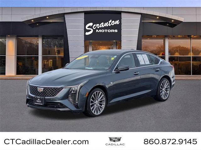 used 2025 Cadillac CT5 car, priced at $48,795