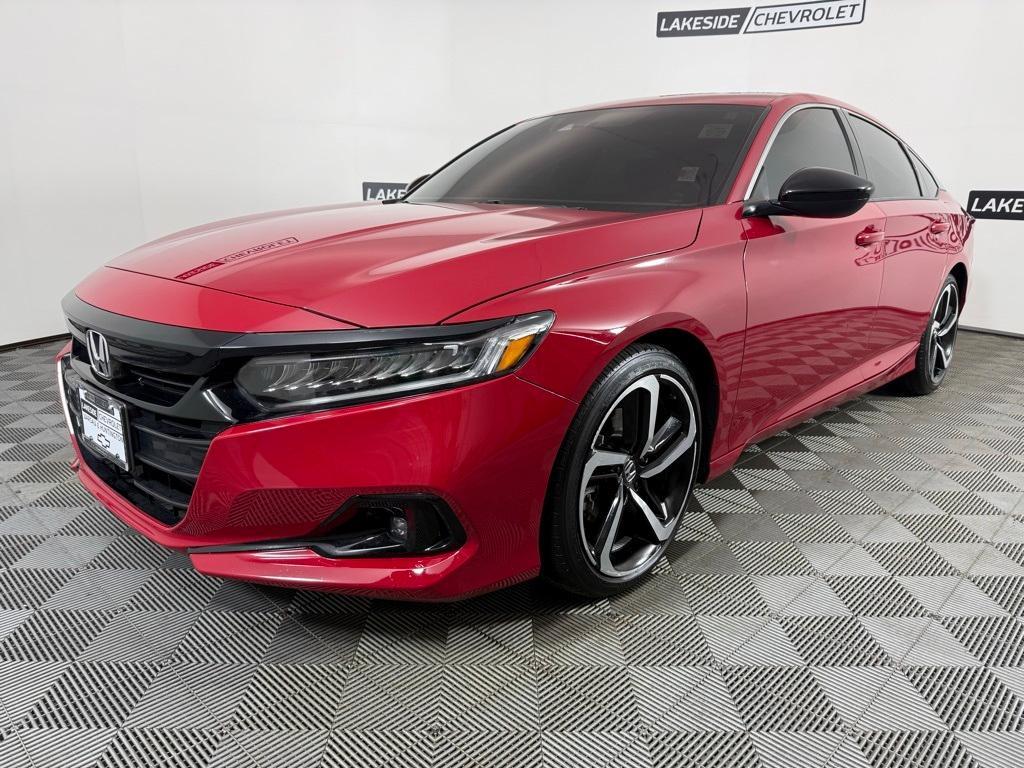 used 2021 Honda Accord car, priced at $25,555