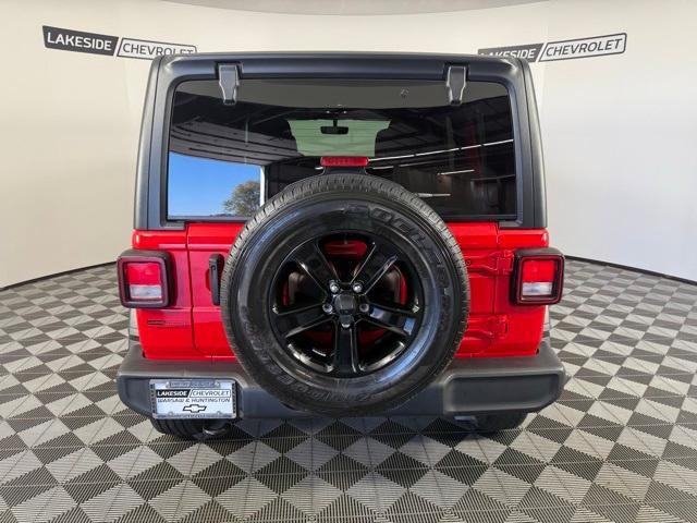 used 2022 Jeep Wrangler Unlimited car, priced at $30,333