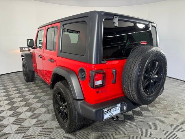 used 2022 Jeep Wrangler Unlimited car, priced at $30,333