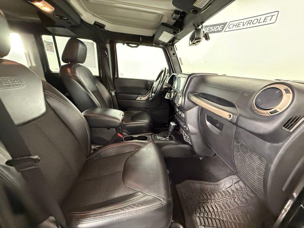 used 2017 Jeep Wrangler Unlimited car, priced at $14,473