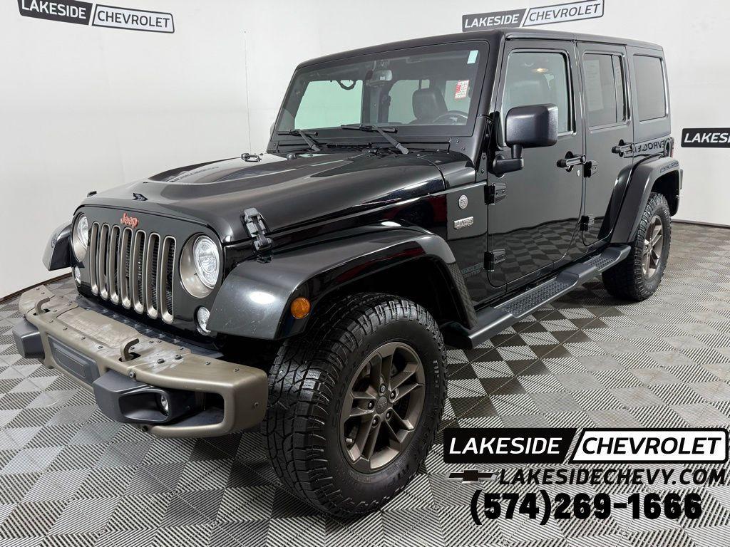 used 2017 Jeep Wrangler Unlimited car, priced at $14,546
