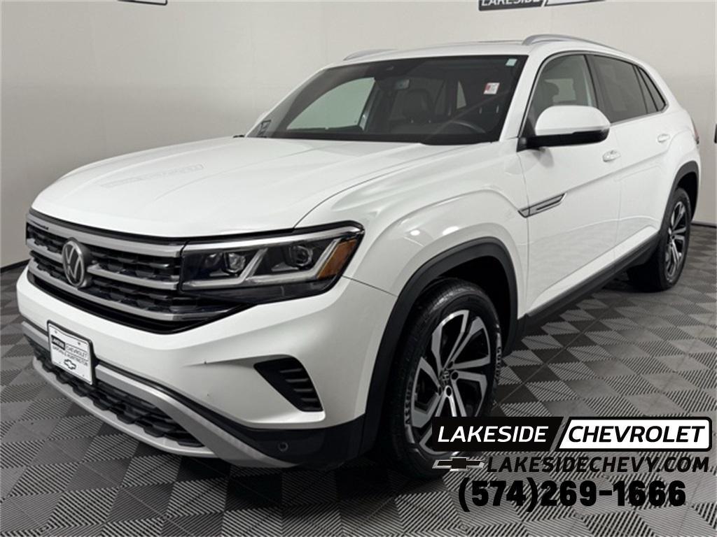 used 2022 Volkswagen Atlas Cross Sport car, priced at $22,225