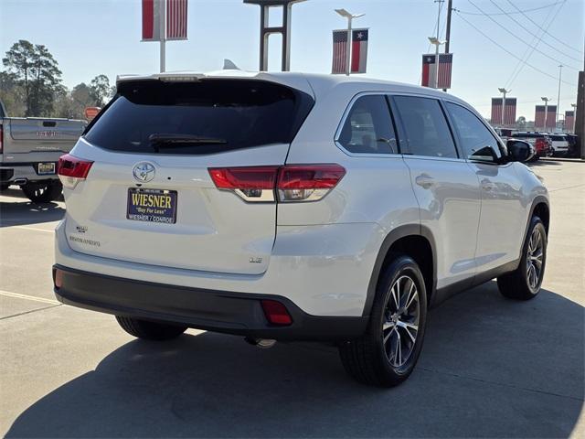 used 2019 Toyota Highlander car, priced at $26,486