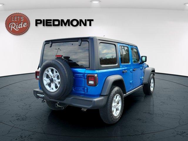 used 2021 Jeep Wrangler car, priced at $27,450