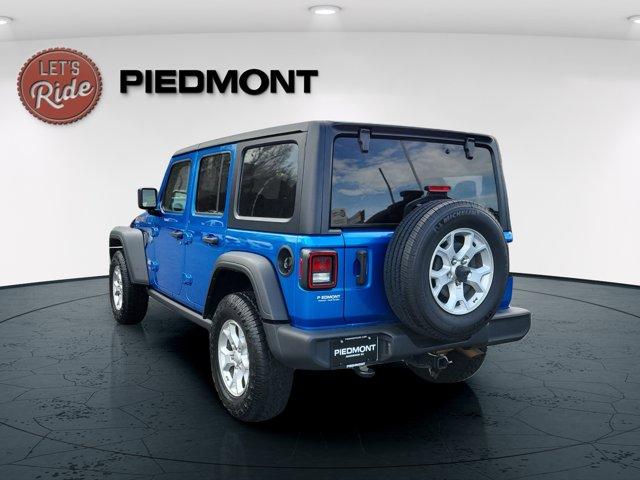 used 2021 Jeep Wrangler car, priced at $27,450
