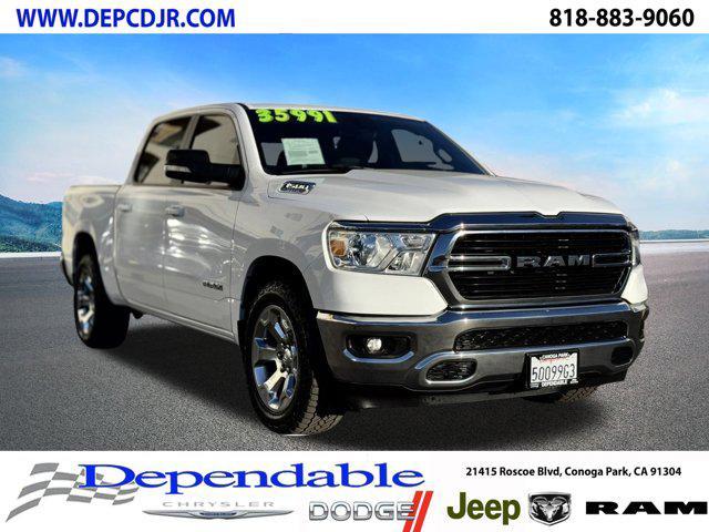used 2021 Ram 1500 car, priced at $27,888