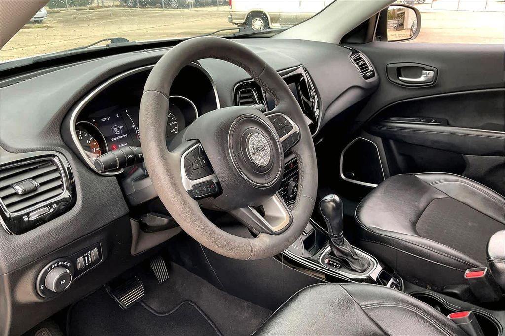 used 2021 Jeep Compass car, priced at $14,300