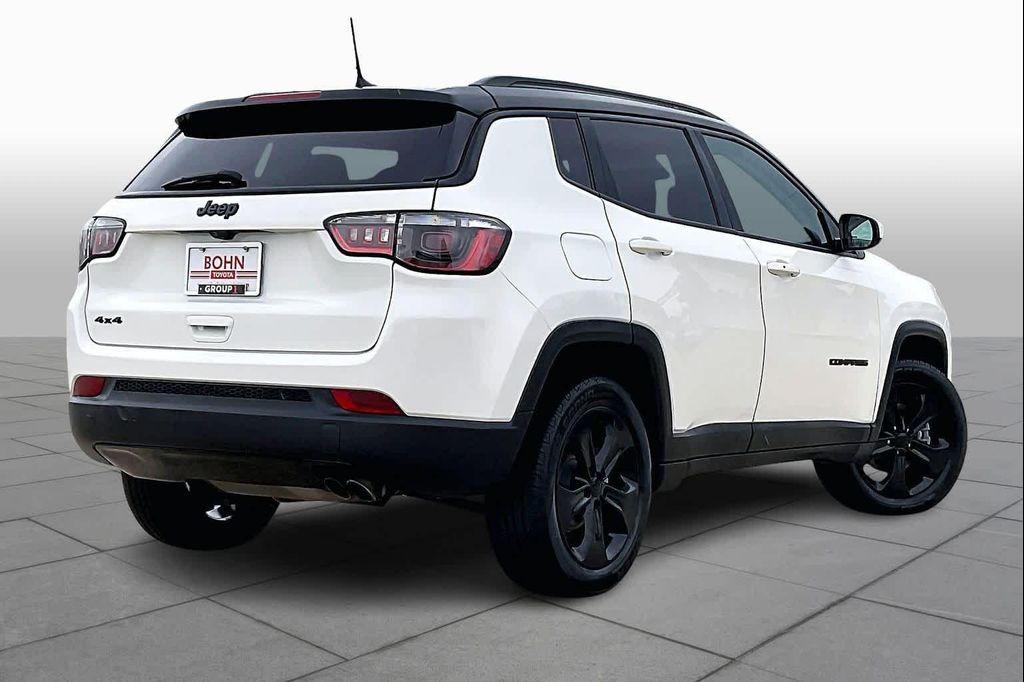 used 2021 Jeep Compass car, priced at $14,300