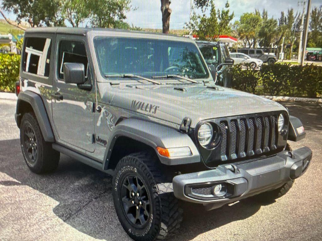 used 2021 Jeep Wrangler car, priced at $26,719